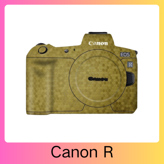 Corpo da Canon R - Pele câmera, adesivo câmera - com alta resistência a arranhões, à prova d'água e com design elegante.